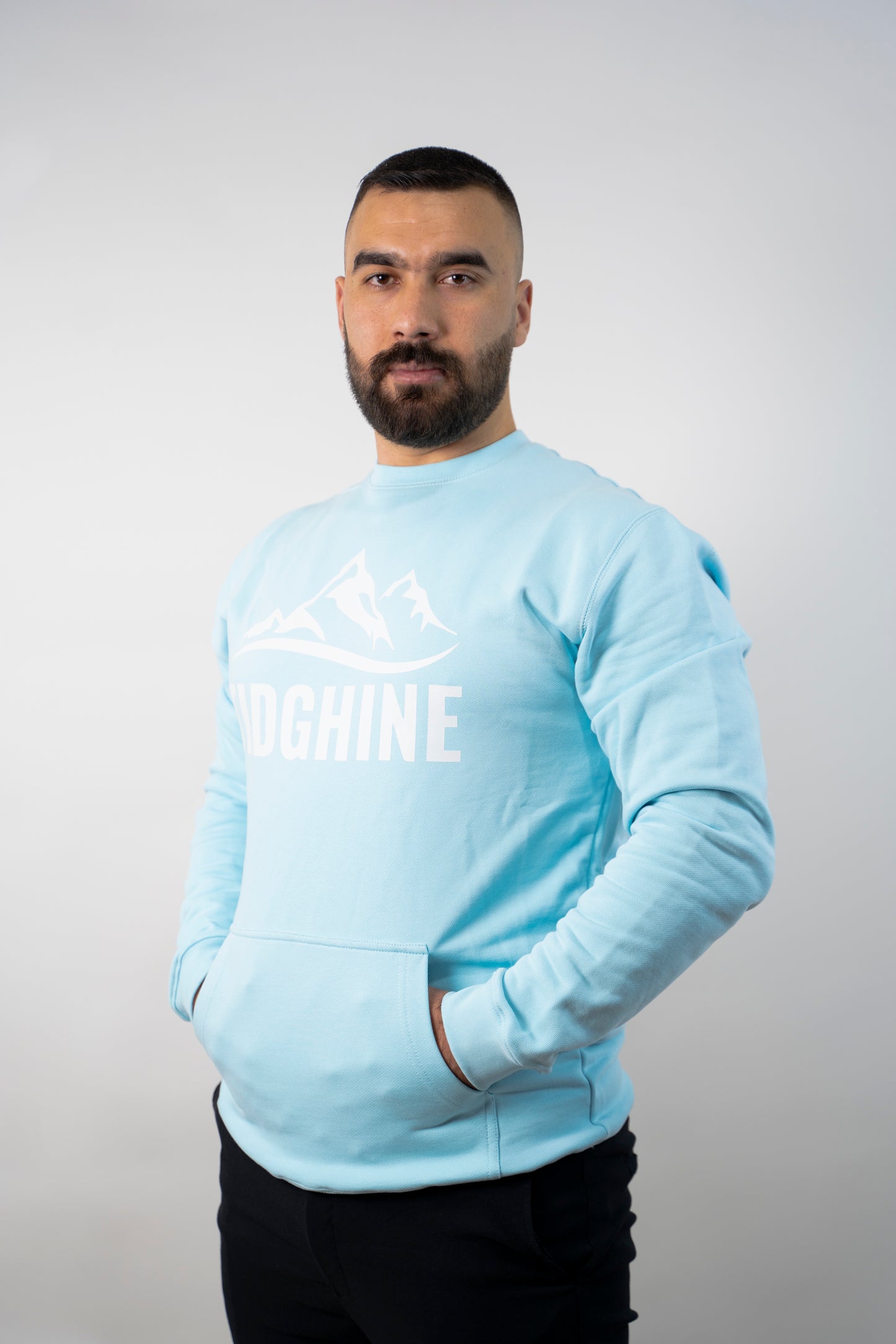 Haut en Fleece à motif pour homme